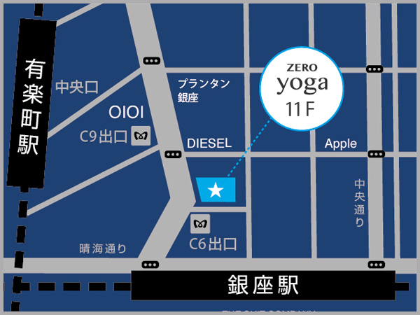 銀座駅徒歩1分